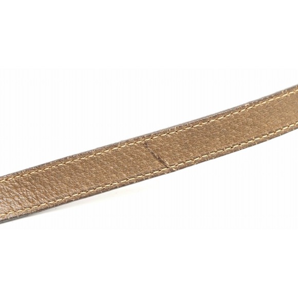 Gucci Gucci Sherry Line GG Shoulder Bag Leather Khaki Beige Brown - Picture 4 of 9